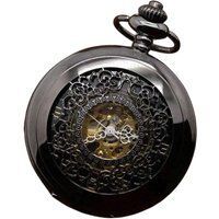 Skelett-Taschenuhr im Antik-Stil