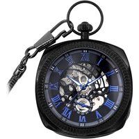 Mechanische Skelett-Taschenuhr