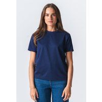 Locker geschnittenes Basic T-Shirt