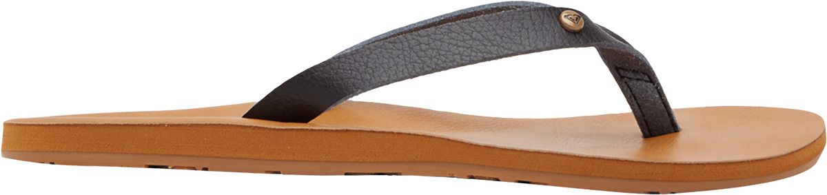 Elegante Leder Zehentrenner Sandale