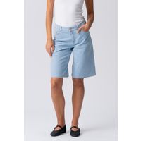 Hellblaue Denim Bermuda Shorts