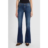 Damen Bootcut Jeans mit mittelhohem Bund