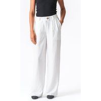 Weite Hose mit hohem Bund