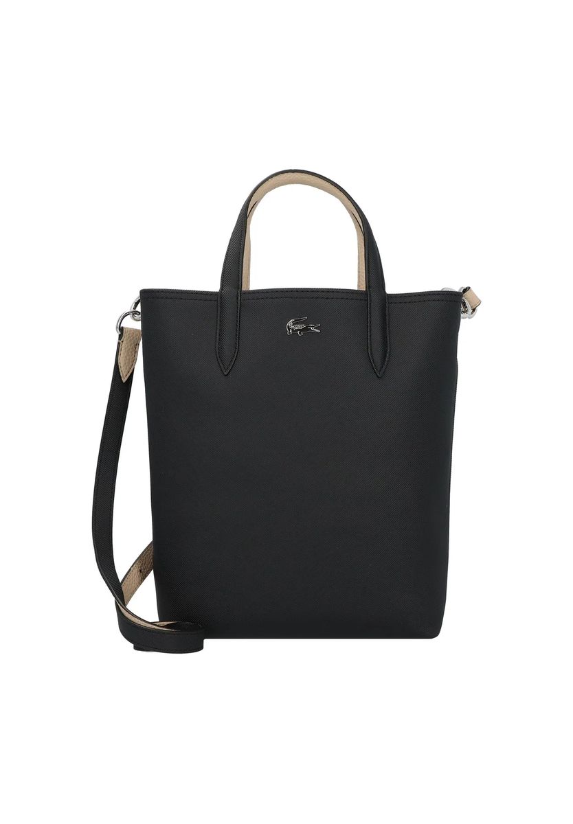 LACOSTE Vertikal Tote Bag, A91NOIR KREMA, 99, schwarz, 99
