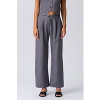 Weit geschnittene Bundfaltenhose
