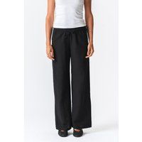 Weite Loungehose aus Leinen