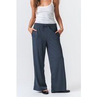 Lockere Loungehose mit Kordelzug