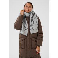 Weicher Oversized Strickschal mit Muster