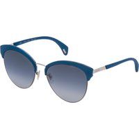 Cat-Eye Sonnenbrille mit Metallrahmen
