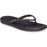 Crocs Miami Nieten Flip-Flops aus Thermoplast für Damen in Schwarz