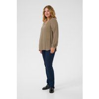 Langarm-Bluse KCami Langarm-Bluse Regular fit brown
