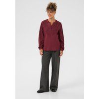 Langarm-Bluse CRVia Langarm-Bluse Regular fit burgundy