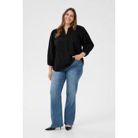 Langarm-Bluse KCloulou Langarm-Bluse Regular fit black