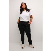 Schmal geschnittene Strickhose mit Kordelzug