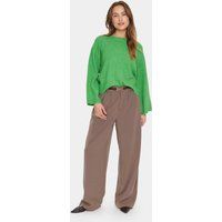Strickpullover LarnaSZ Strickpullover Lockere Passform green