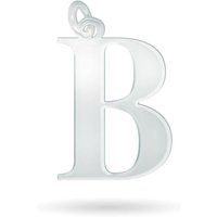Silberner Anfangsbuchstabe H Anhänger