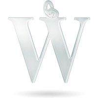 Silberner Anfangsbuchstabe H Anhänger