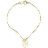 Vergoldetes Wassermann-Sternzeichen Armband