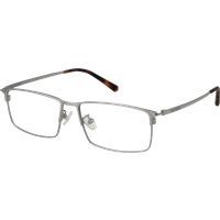 Rechteckige Vollrand-Metallbrille