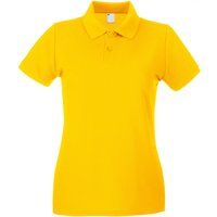 Damen Kurzarm Piqué Polo Shirt