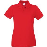 Damen Kurzarm Piqué Poloshirt