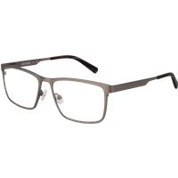 Rechteckige Vollrand-Metallbrille