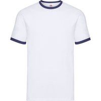 Ringershirt mit Kontrastbesatz