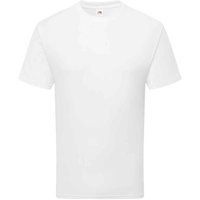 Fruit of the Loom - T-Shirt für Herren/Damen Unisex (Weiß)