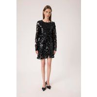 Elegantes, paillettenbesetztes Partykleid