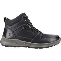 Hush Puppies - "Arnie" Stiefeletten für Herren, Leder (Schwarz)
