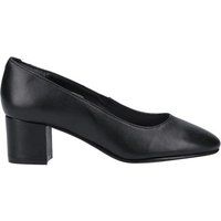 Klassische Lederpumps mit Blockabsatz