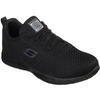 Skechers - Damen Sicherheits-Sneakers "Genter Bronaugh" (Schwarz)