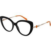 Cat-Eye Rahmenbrille mit Akzenten