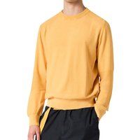 Klassischer Rundhals Strickpullover Baumwolle