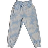 Baumwollmischung Jogginghose mit Batikmuster