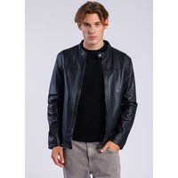 Moderne Leder-Bikerjacke für Herren