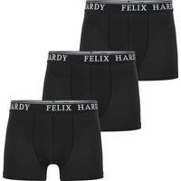 Herren Schwarze Boxershorts 3er-Pack