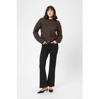 Strickpullover KAmarena Strickpullover Loose fit dark brown