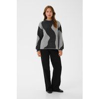 Strickpullover KAwilma Strickpullover Regular fit black darkgrey