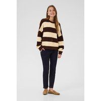 Strickpullover CUkimmy Strickpullover Oversize fit brown white