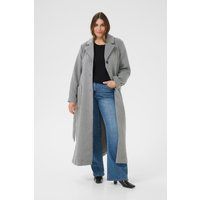 Maxi-Mantel mit lockerer Passform