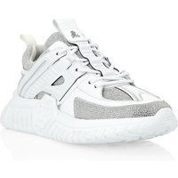 Verzierte Klobige Sohle Runner Sneaker