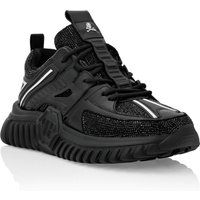 Verzierte Klobige Sohle Runner Sneaker