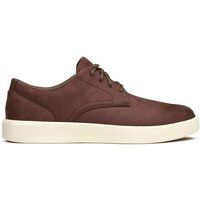 Braune Oxford-Freizeitschuhe aus Leder