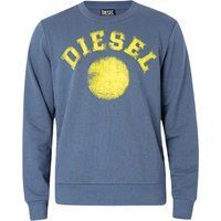 Sweatshirt mit Logo-Print Baumwollmischung