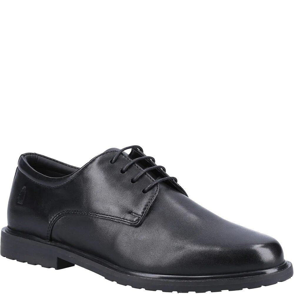 Hush Puppies Womens/Ladies Verity Plain Leder Oxfords (Schwarz)