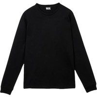 Diesel Unisex Erwachsene T-Diego Langarm-T-Shirt (Schwarz)