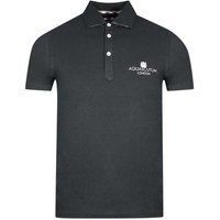 Klassisches Baumwoll-Poloshirt mit Logo-Stickerei