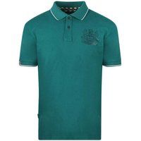 Aquascutum Unisex Erwachsene Aldis Crest Polo-Shirt (Grün)