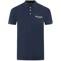 Aquascutum Unisex Erwachsene London Klassisches Polohemd (Marineblau)